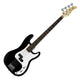 Karrera 39in Electric Guitar Bass Tuner Music 4-String Instrument Full Size Black - Mekamart Australia