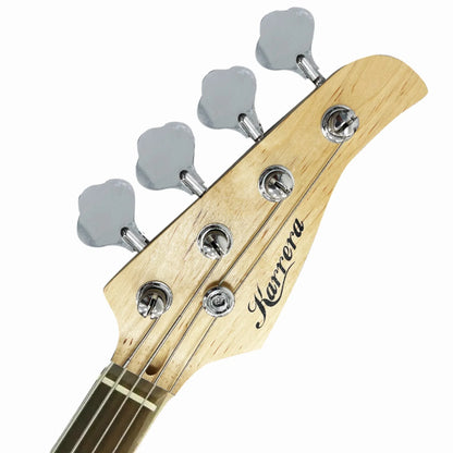 Karrera 39in Electric Guitar Bass Tuner Music 4-String Instrument Full Size Sunburst - Mekamart Australia