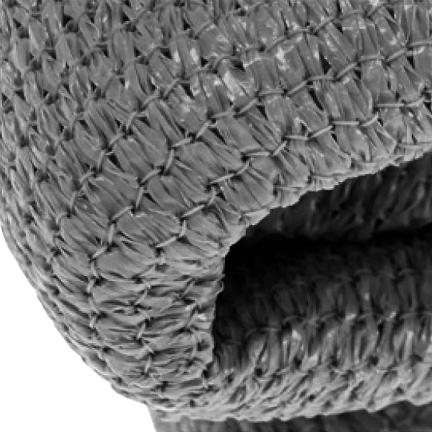 Wallaroo 280gsm Outdoor Sun Shade Sail Canopy Grey - 5m X 7m - Mekamart Australia