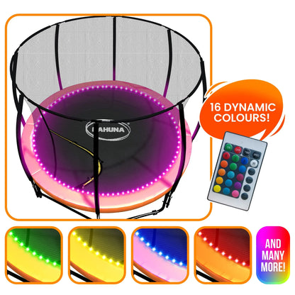 Kahuna LED Kit Suits 10ft Trampolines Multi-Colour Smart Motion Sensor Lighting with 16 colours - Mekamart Australia
