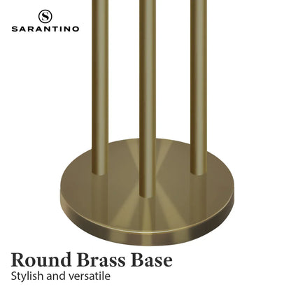 Sarantino Three Metal Shade Floor Lamp - Mekamart Australia