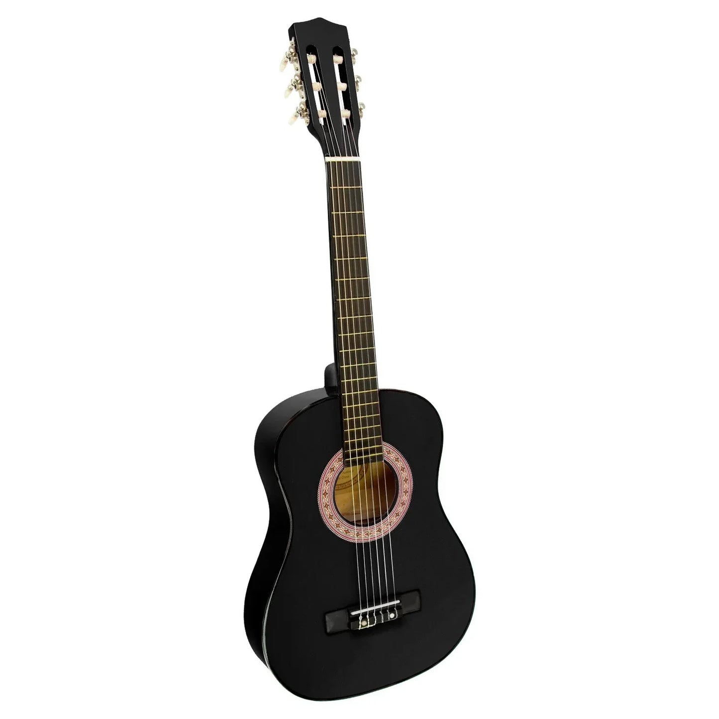 Karrera 34in Acoustic Children Wooden Guitar - Black - Mekamart Australia