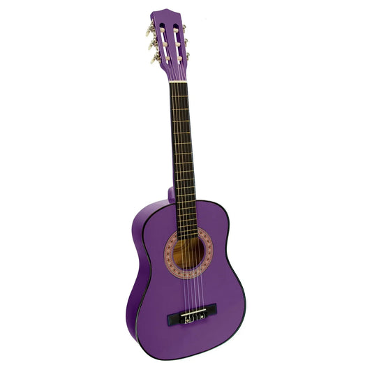 Karrera 34in Acoustic Children no cut Guitar - Purple - Mekamart Australia