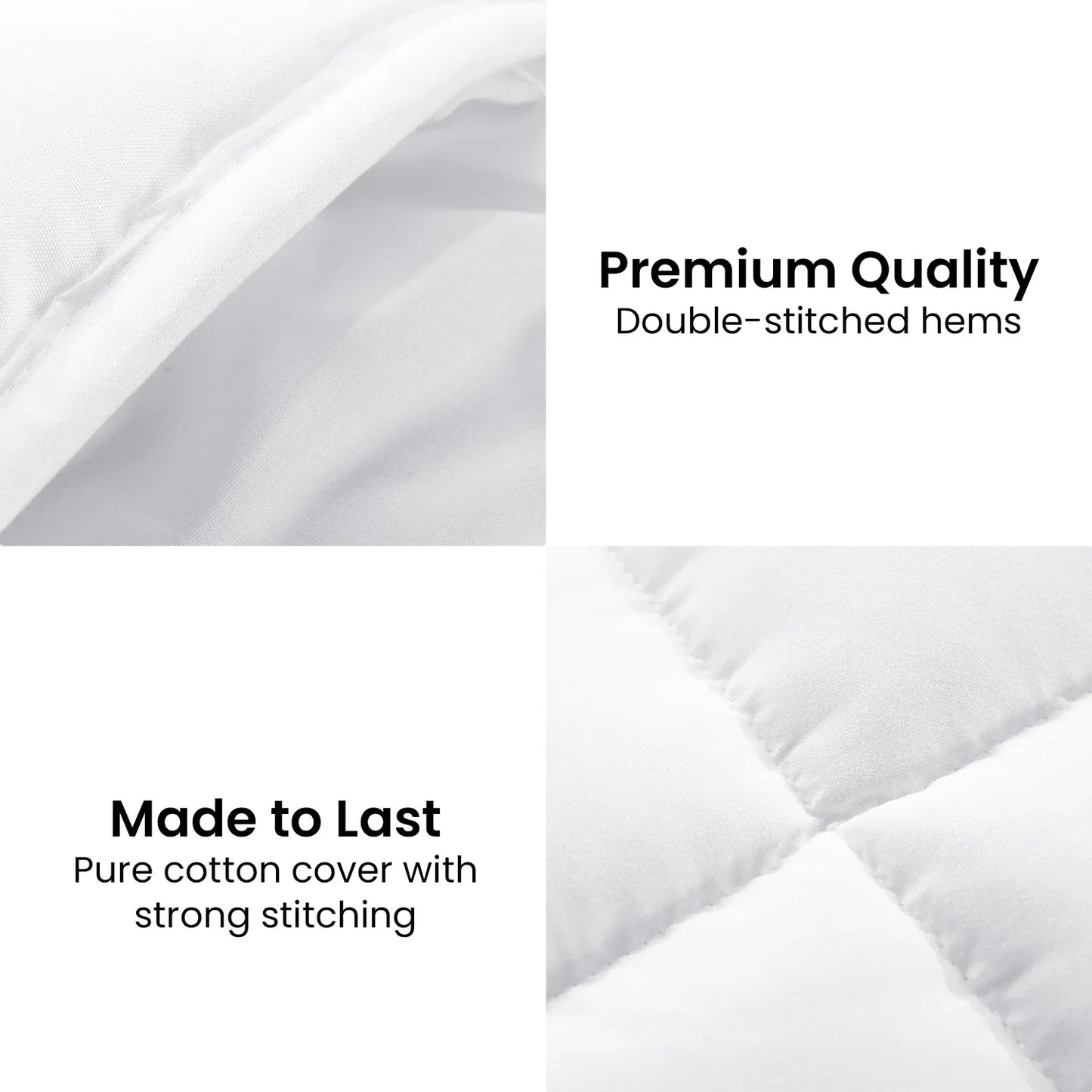 Laura Hill 700GSM Goose Down Feather Comforter Doona - Super King - Mekamart Australia
