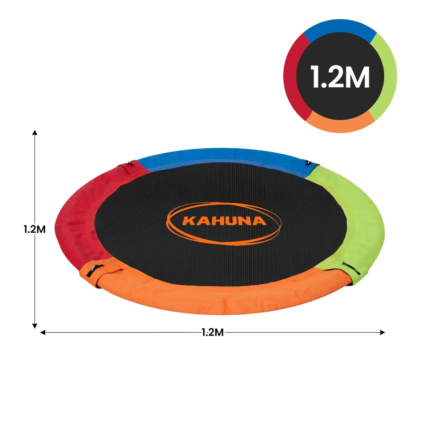 Kahuna Kids 1.2m Tree Saucer Swing Set Round 400kg With Straps Capacity Outdoor - Mekamart Australia