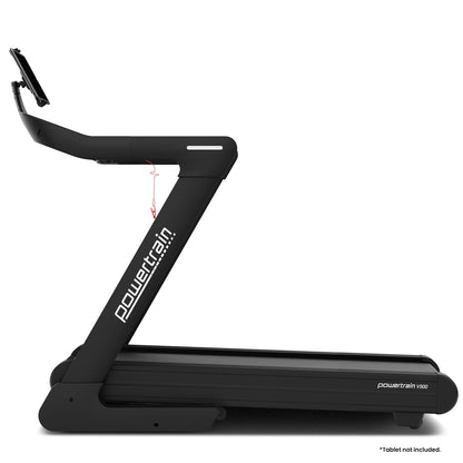 Powertrain V500 3hp Foldable Treadmill Cardio Running Automatic Incline Machine