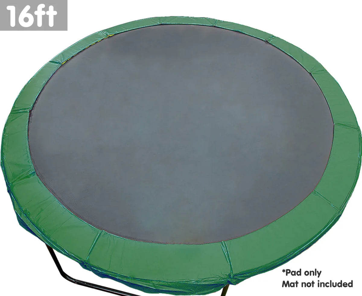 Kahuna 16ft Trampoline Replacement Spring Pad Round Cover - Green - Mekamart Australia