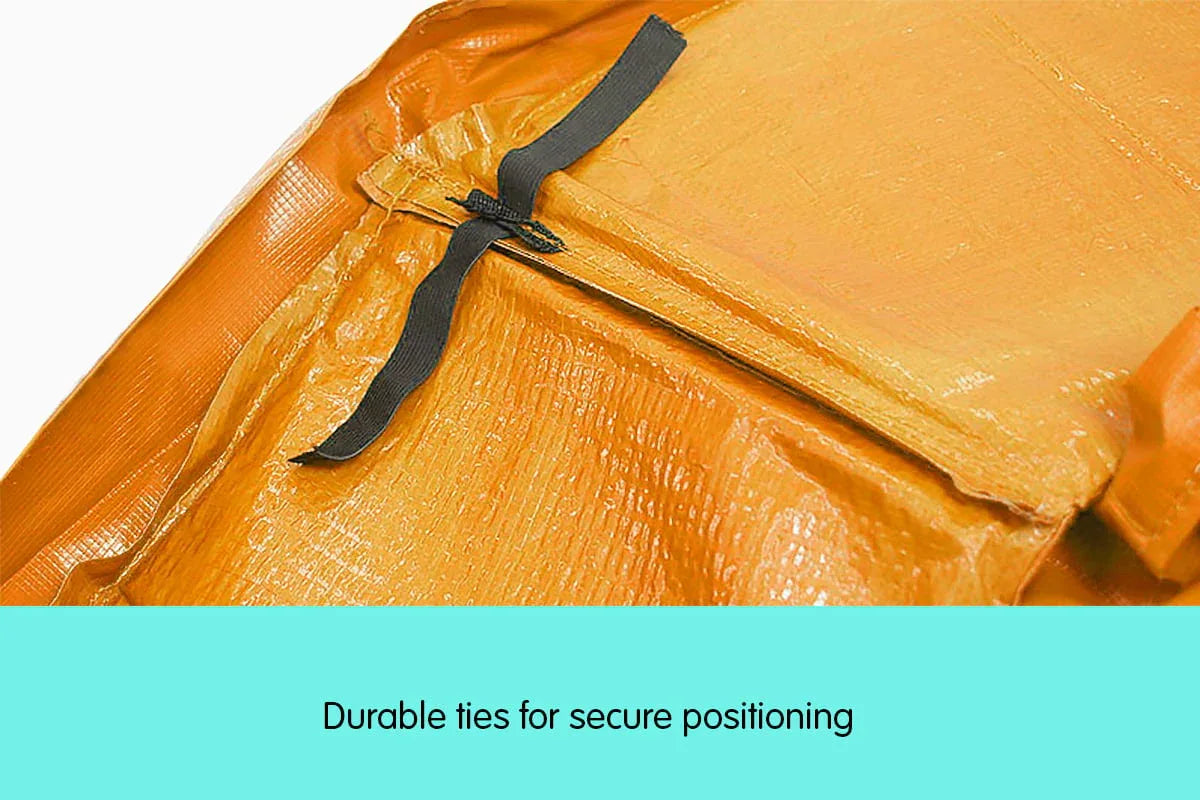 Kahuna 6ft Trampoline Replacement Pad Round - Orange - Mekamart Australia