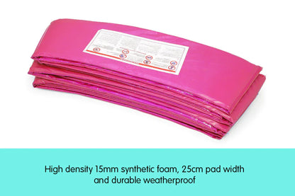 Kahuna 16ft Trampoline Replacement Pad Round - Pink - Mekamart Australia