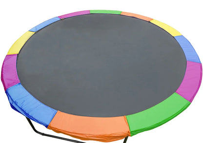 Kahuna 8ft Trampoline Replacement Pad Round - Rainbow - Mekamart Australia