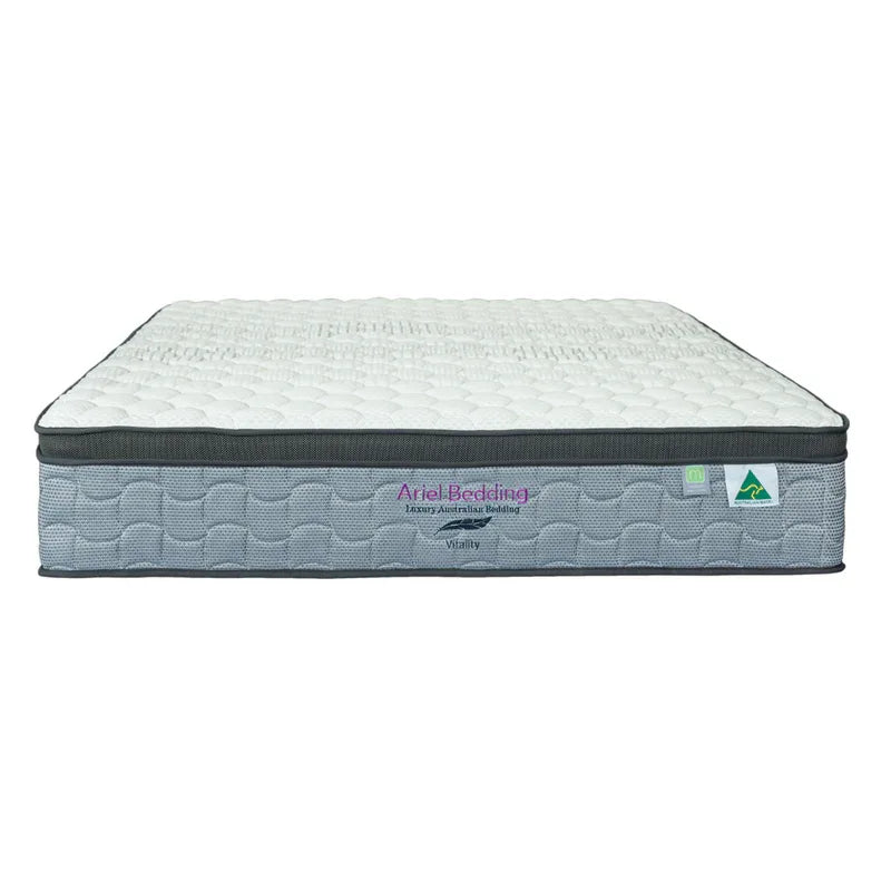 Ariel Vitality Mattress - 5 Zoned Pocket Spring Mattress - Medium/Firm - KING SINGLE - Mekamart Australia