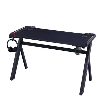 140cm RGB Gaming Desk Desktop PC Computer Desks Desktop Racing Table Office Laptop Home AU - Mekamart Australia