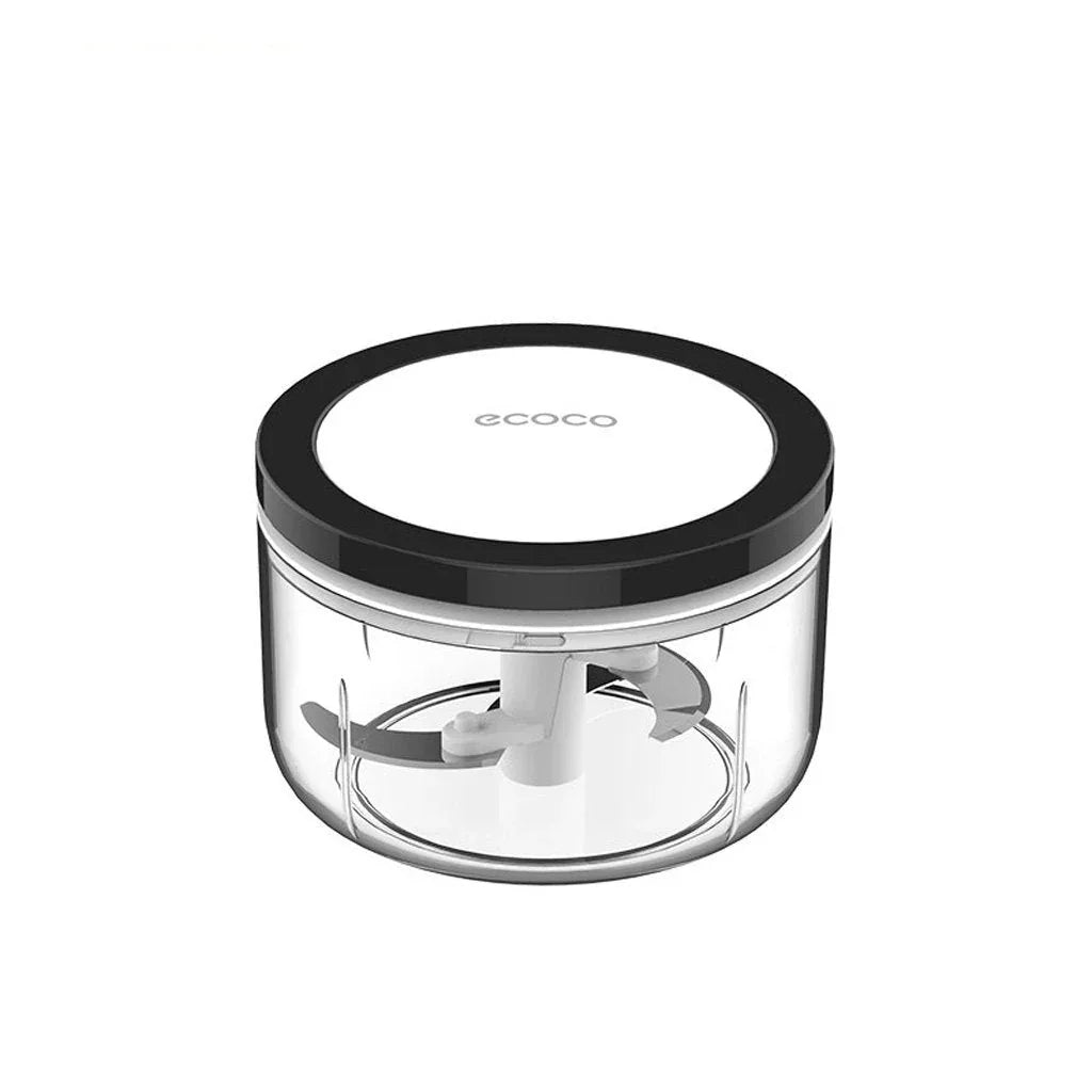 Ecoco Easy Chopper Mincer Mixer Slicer Dicer Blender Cutter Shredder For Onion Garlic 550 Black - Mekamart Australia
