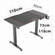 Gaming Standing Desk Home Office Lift Electric Height Adjustable Sit To Stand Motorized Standing Desk 1160 - Mekamart Australia