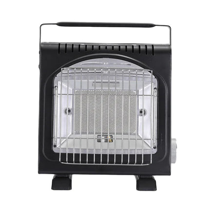 AMZ 1700W 2-in-1 Portable Outdoor Camping Butane Gas Heater Stove Steel Iron Aluminium Metal Manual Application for Travel - Mekamart Australia