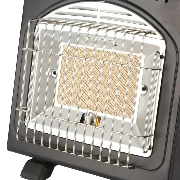 AMZ 1700W 2-in-1 Portable Outdoor Camping Butane Gas Heater Stove Steel Iron Aluminium Metal Manual Application for Travel - Mekamart Australia
