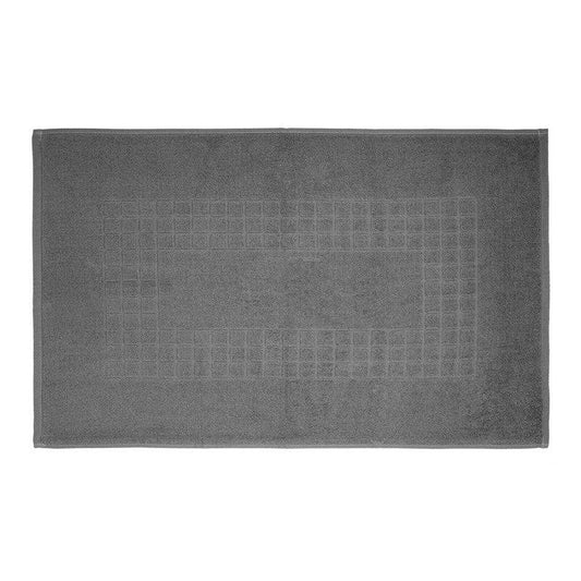 Microfiber Soft Non Slip Bath Mat Check Design (Anthrazit) - Mekamart Australia