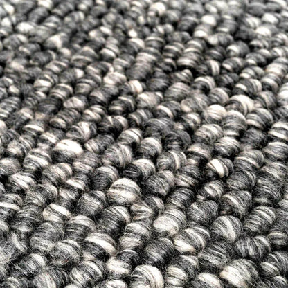 Wool Pebble Charcoal Lifestyle Rug 130x 180 cm - Mekamart Australia