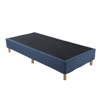 Metal Bed Frame Mattress Foundation Blue – King - Mekamart Australia
