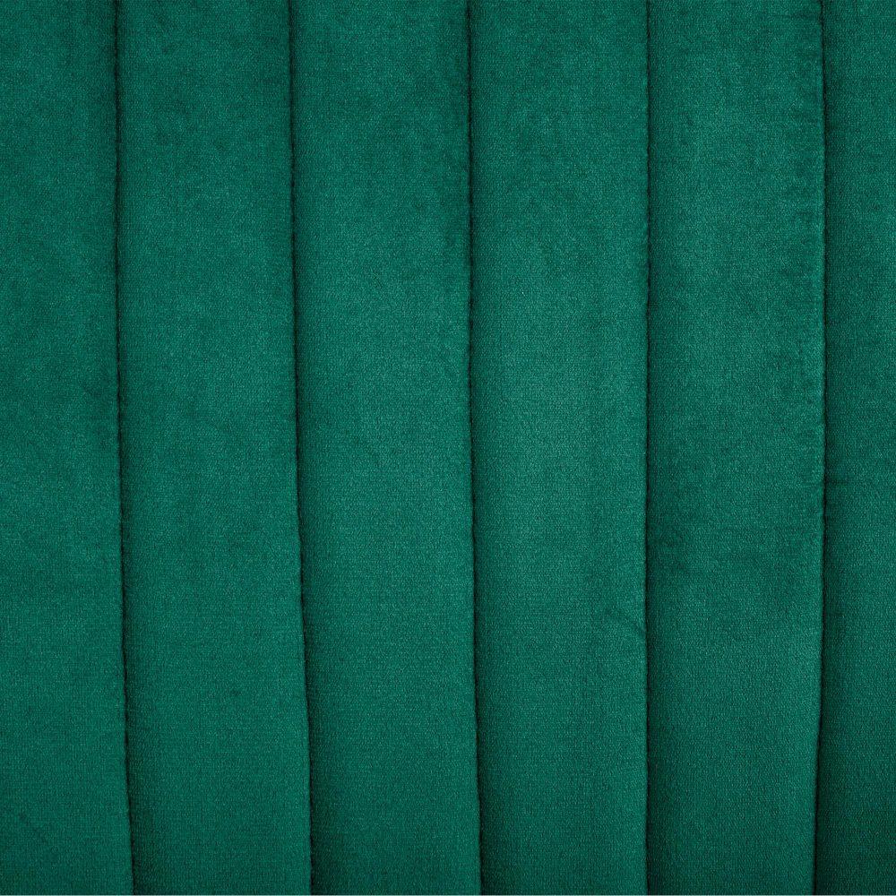 Viva Forever Set of 2 Green Velvet Dining Chairs-Art Deco Design with Gold Metal Legs - Mekamart Australia