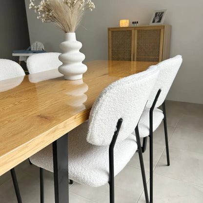 Venice Rectangular Dining Table 170cm Natural - Mekamart Australia