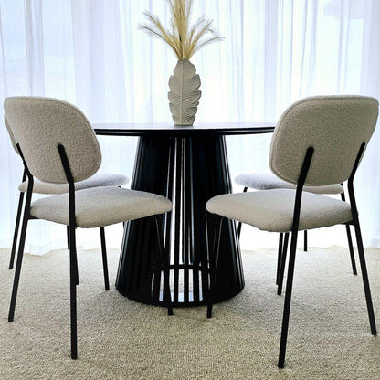 Palmer Sleek Silhouette Dining Table - Mekamart Australia