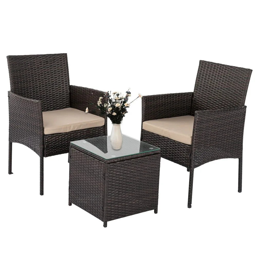Dreamo Delightful 3 Piece Bistro Set - Mekamart Australia