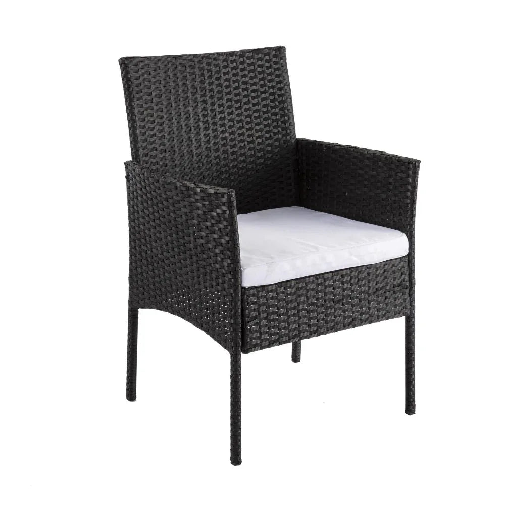 Ville 4-Seater PE Wicker Outdoor Lounge Sofa Set - Mekamart Australia