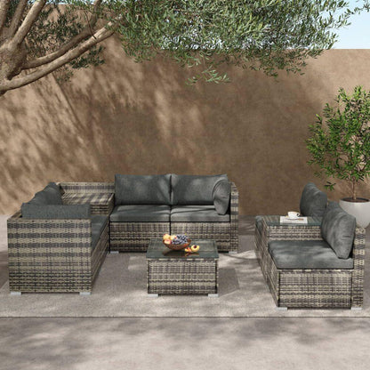 9-Piece Outdoor Setting - Mekamart Australia