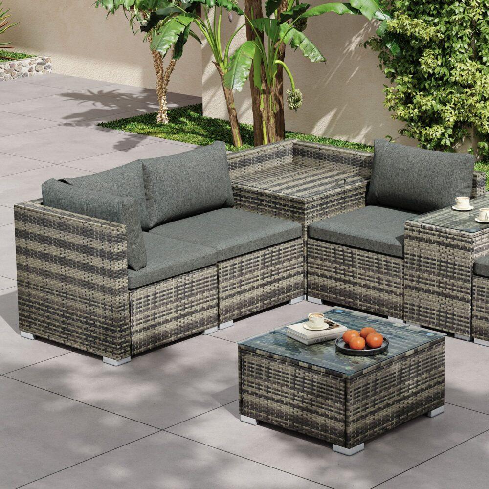 9-Piece Outdoor Setting - Mekamart Australia