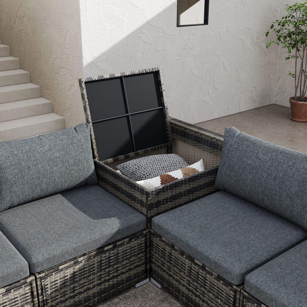 9-Piece Outdoor Setting - Mekamart Australia