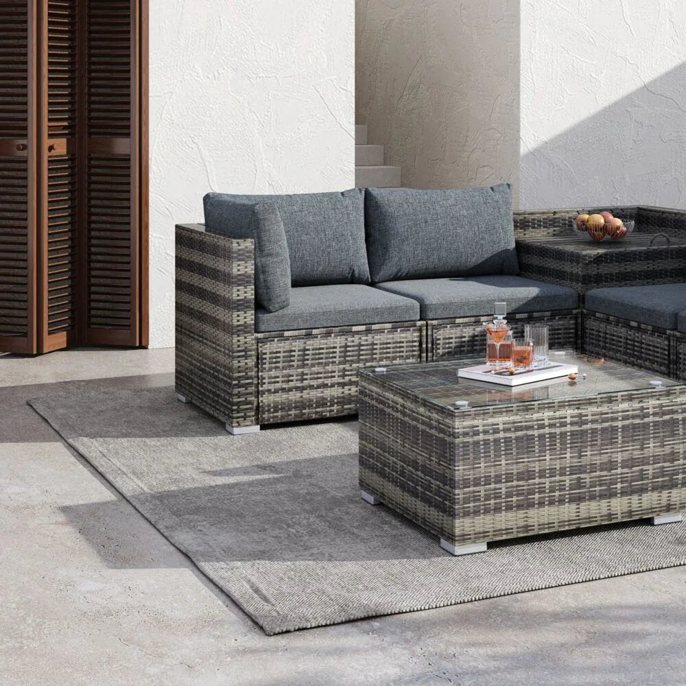 9-Piece Outdoor Setting - Mekamart Australia