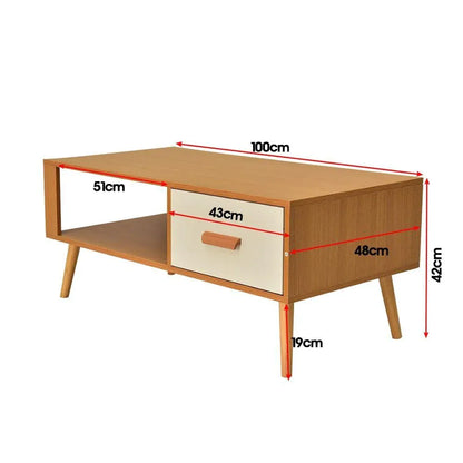 Nordic Nook Coffee Table - Mekamart Australia