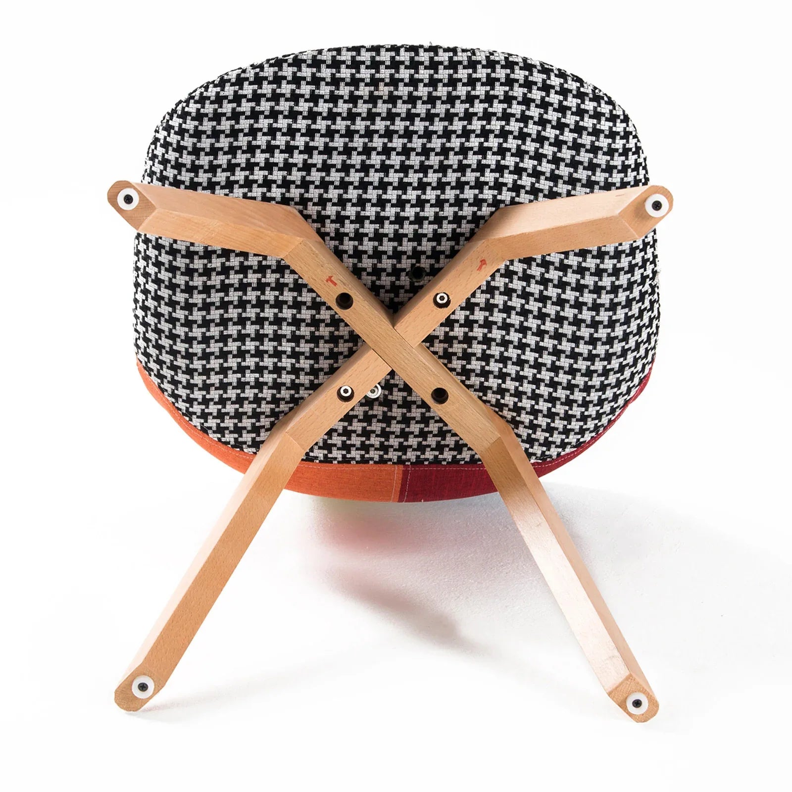 4X Retro Dining Cafe Chair Padded Seat MULTI COLOUR - Mekamart Australia