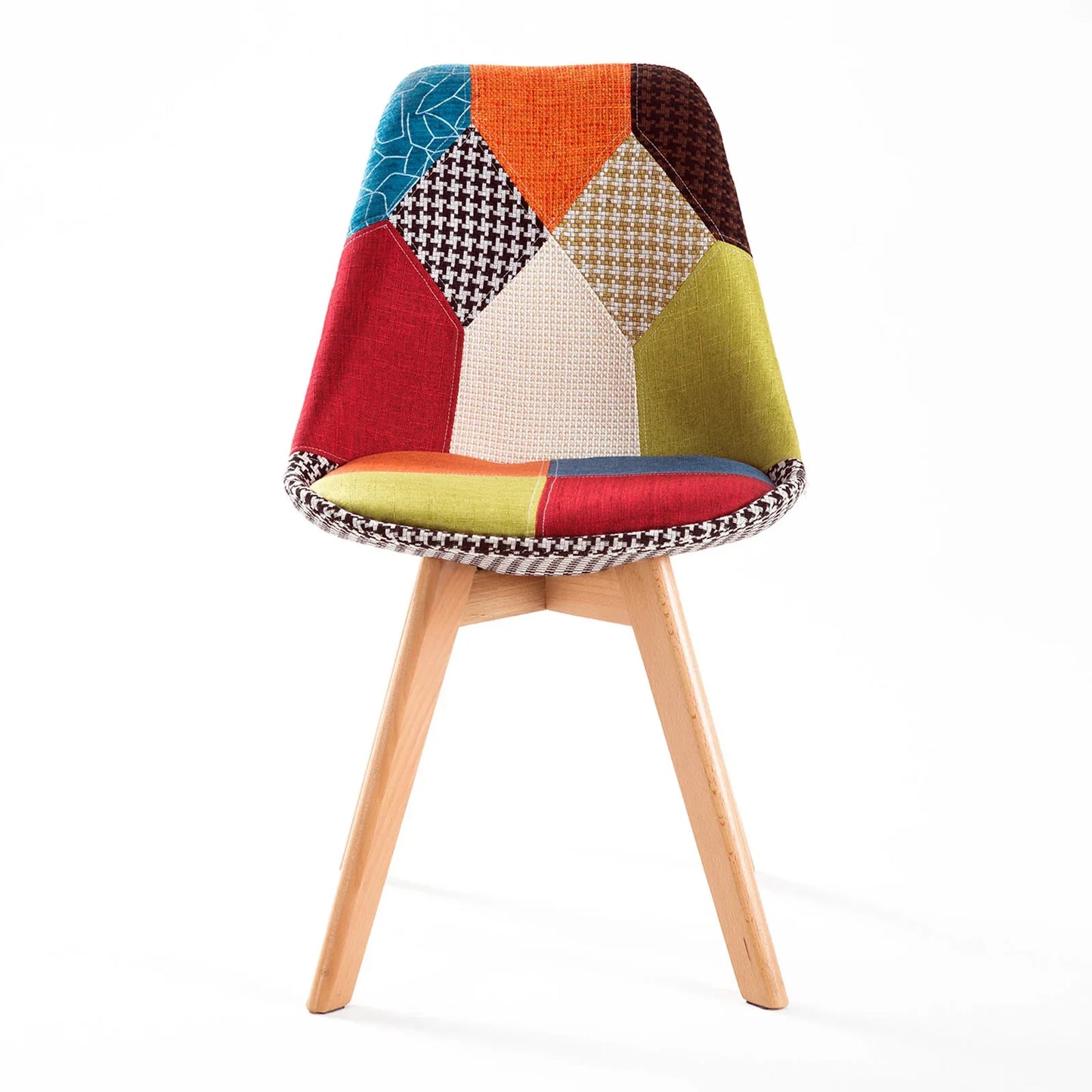 4X Retro Dining Cafe Chair Padded Seat MULTI COLOUR - Mekamart Australia