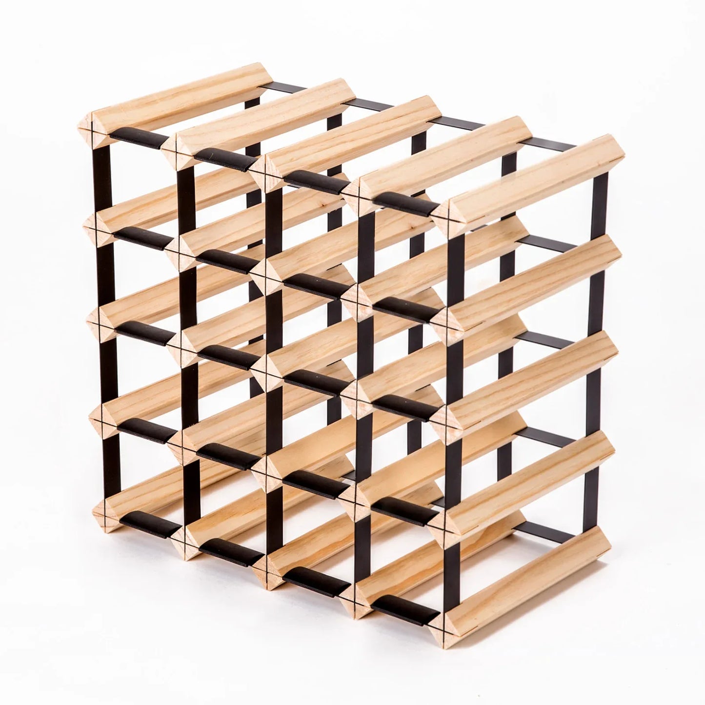 Timber Wine Rack Storage Cellar Organiser 20 Bottle - Mekamart Australia