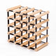 Timber Wine Rack Storage Cellar Organiser 20 Bottle - Mekamart Australia