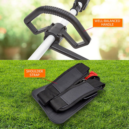 Garden Whipper Snipper Brush Cutter 26cc + 4 Blades - Mekamart Australia