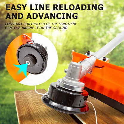 Garden Whipper Snipper Brush Cutter 26cc with 1 Blade - Mekamart Australia