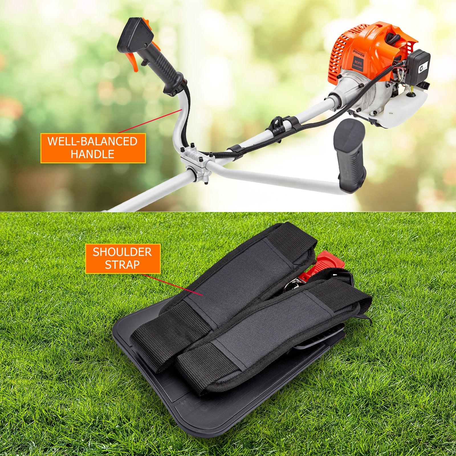Garden Whipper Snipper Brush Cutter 43cc + 1 Blade - Mekamart Australia
