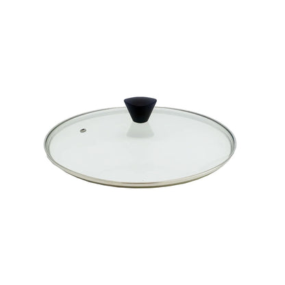 KOMAN Stainless Steel Glass Lid with Bakelite Handle - 26cm - Mekamart Australia