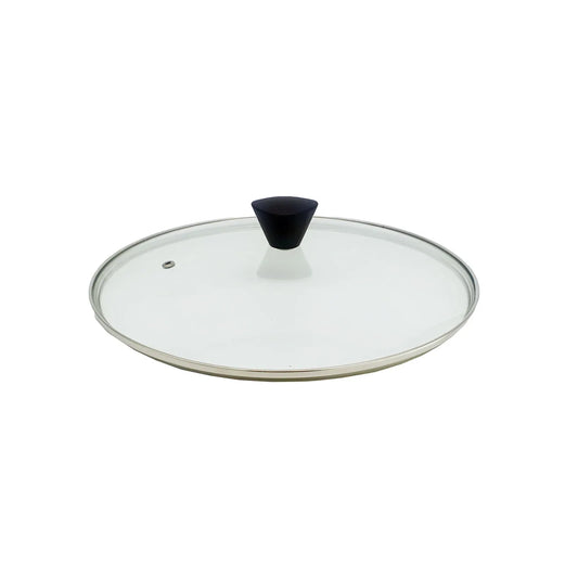 KOMAN Stainless Steel Glass Lid with Bakelite Handle - 26cm - Mekamart Australia