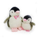 2X Plush Penguin Keychain Or Doll With Sound Activation GREY - Mekamart Australia
