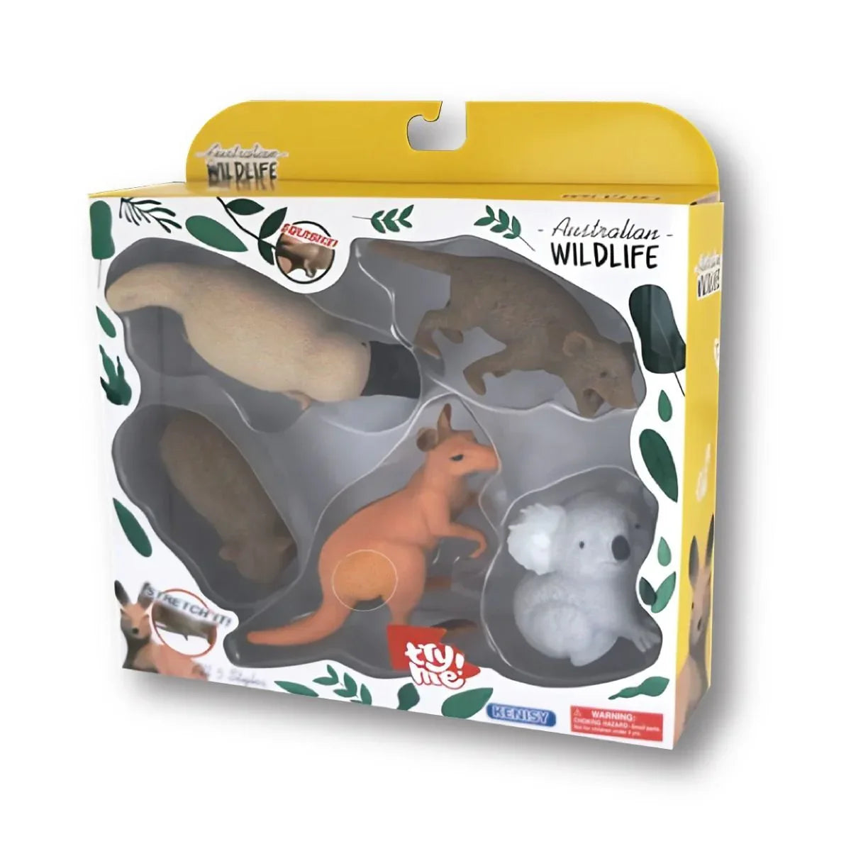 Stretchy Squishy Australian Wildlife Gift Set - Sensory Stimulation Animal Toys - Mekamart Australia