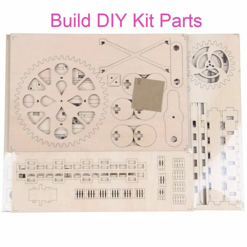 Marble Run Model Kids Building Kits Construction Toy Wooden Crafts - Mekamart Australia