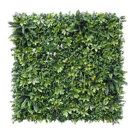 YES4HOMES 1 SQM Artificial Plant Wall Grass Panels Vertical Garden Foliage Tile Fence 1X1M Green - Mekamart Australia