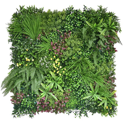 YES4HOMES 1 SQM Artificial Plant Wall Grass Panels Vertical Garden Foliage Tile Fence 1X1M - Mekamart Australia