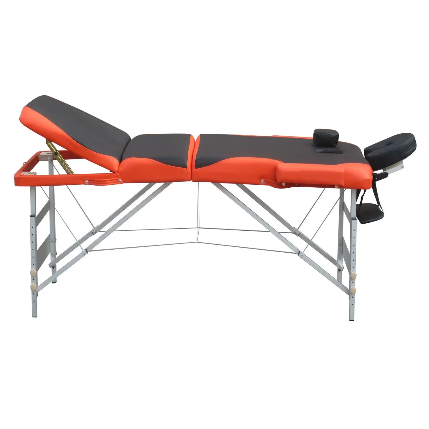 YES4HOMES 3 Fold 5 cm Thickness Foam Portable Aluminium Massage Table Massage Bed Beauty Therapy - Mekamart Australia