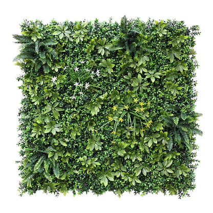 YES4HOMES 5 SQM Artificial Plant Wall Grass Panels Vertical Garden Foliage Tile Fence 1X1M Green - Mekamart Australia