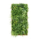 YES4HOMES 3D Green Artificial Plants Wall Panel Flower Wall With Frame Vertical Garden UV Resistant 50X100CM - Mekamart Australia